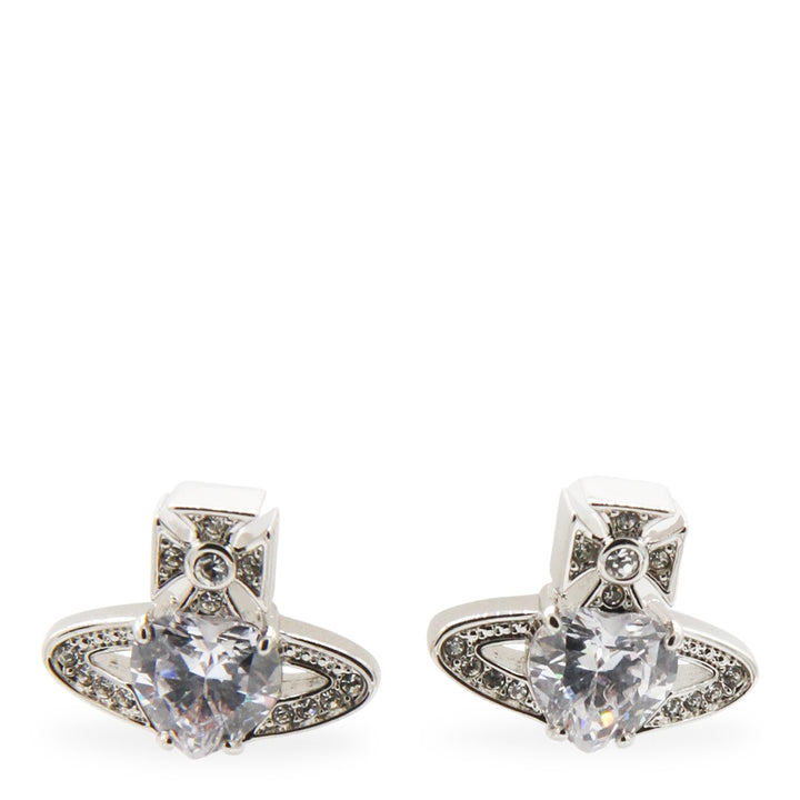 Vivienne Westwood Bijoux - PLATINUM/WHITE CZ/CRYSTAL | 81efa9da7e78e40342865f72ce129548a5ddfbfb