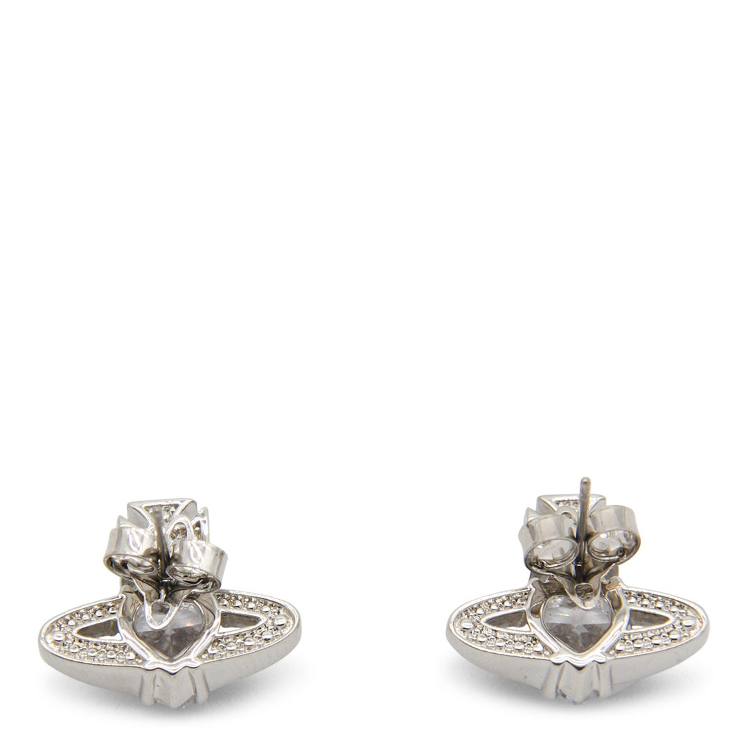 Vivienne Westwood Bijoux - PLATINUM/WHITE CZ/CRYSTAL | 07366b71e45ee94e8cde7de8633311834f776ab3