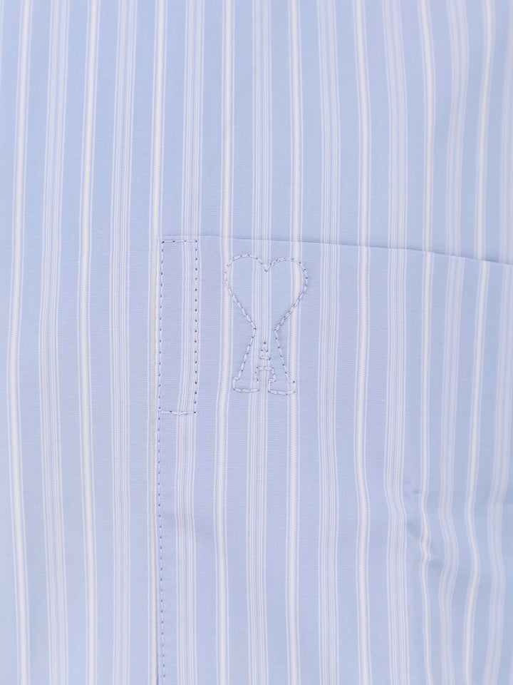 Ami Paris Shirts - BLEU CACHEMIRE/ BLANC | 27fa30621831a7c3ca635000e2c03715da25f656
