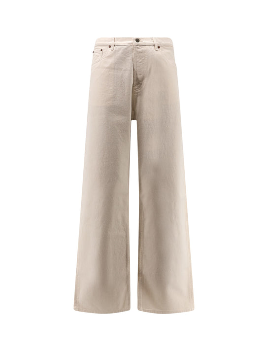Five Pockets Cotton Trousers