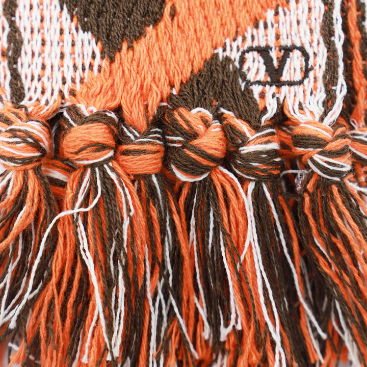 Valentino Garavani Scarfs - AVORIO/MARRONE/ARANCIO | f5928461b73469f33db66124e62bc40f74d696f5