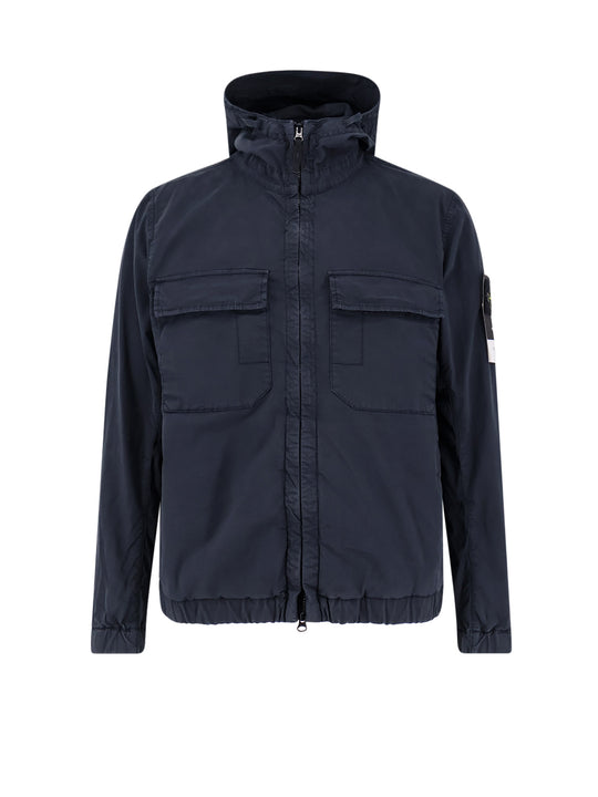 Stretch Cotton Twill-Tc Jacket