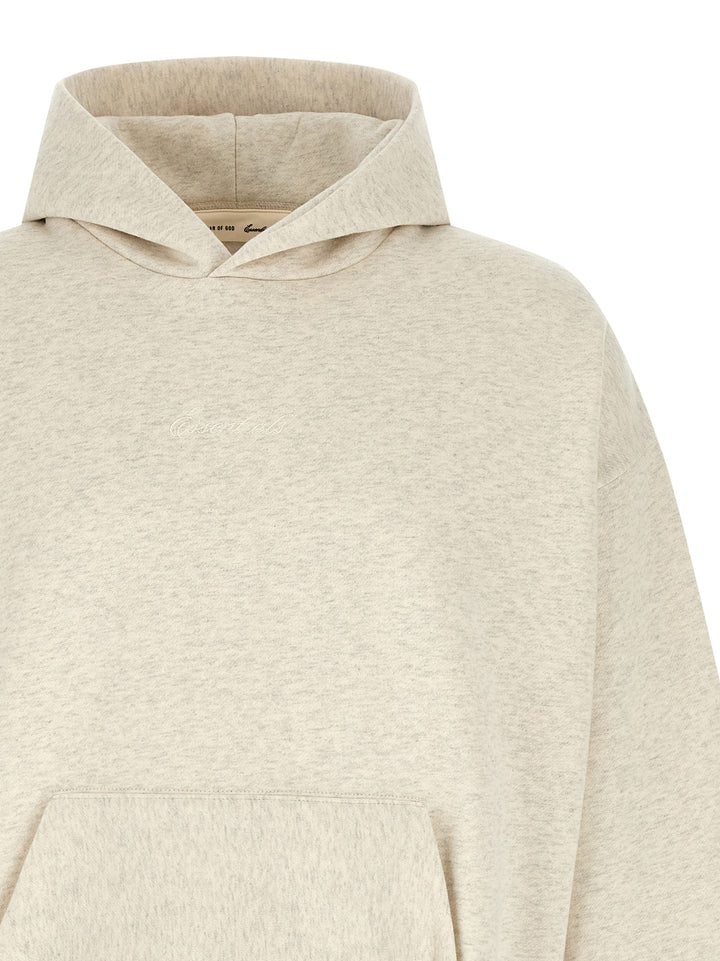 Fear Of God Essential Signature Classic Sweatshirt - Gray | fc69d34f6fdb92f6010f84970f31b4cc9d0951a5
