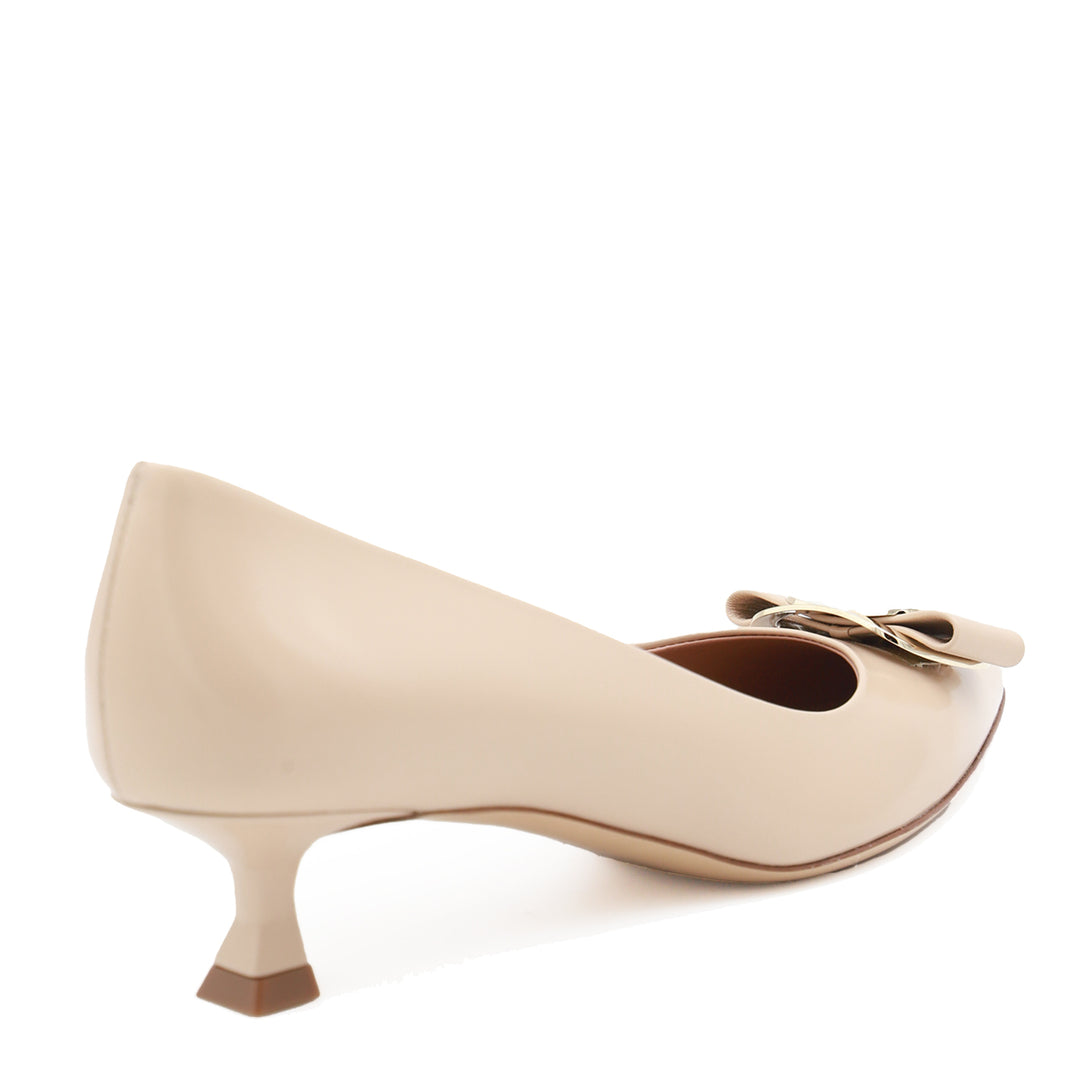 Ferragamo With Heel - Nude | 1174873caadbc91bc80652b446cc881c56374adf