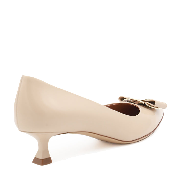 Ferragamo With Heel - Nude | 1174873caadbc91bc80652b446cc881c56374adf