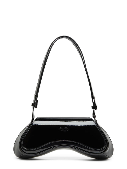 Play Crossbody Patent Fabric Bag