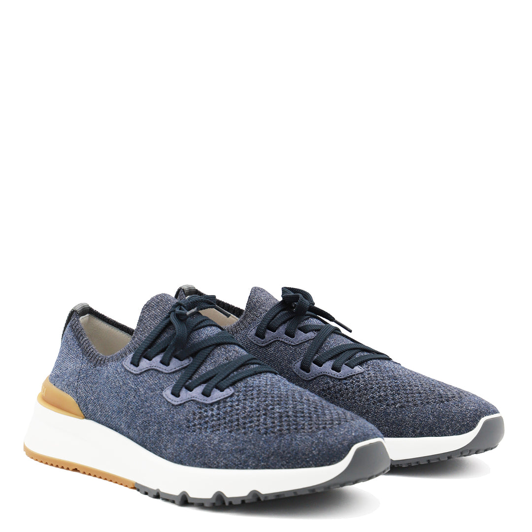 Brunello Cucinelli Sneakers - Blue and green | 25b8d337807b8b1a93d9aa2332072f3d1a622aa8