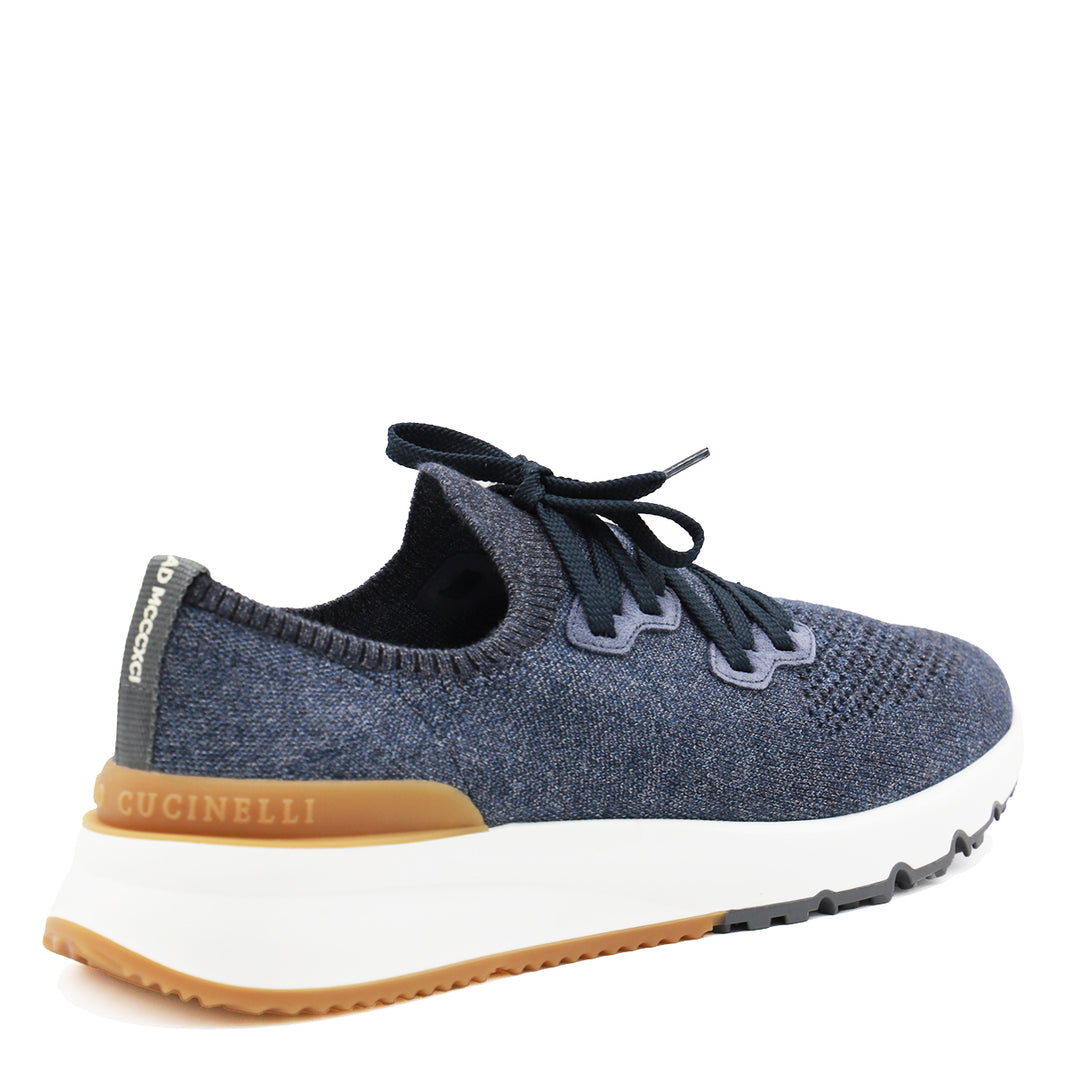 Brunello Cucinelli Sneakers - Blue and green | 43d369b43d5c81385ae13baf7df1c33404509906