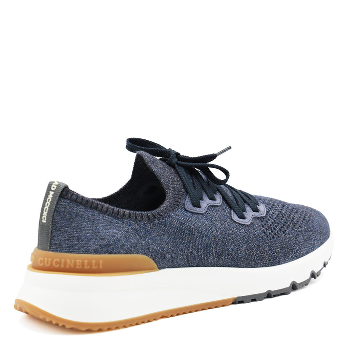 Brunello Cucinelli Sneakers - Blue and green | 43d369b43d5c81385ae13baf7df1c33404509906