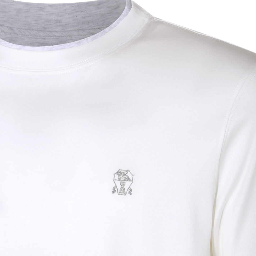 Brunello Cucinelli T-shirts and Polos - Light and natural | 2611e9da67385f4399326b86ef6d7baed10ab459