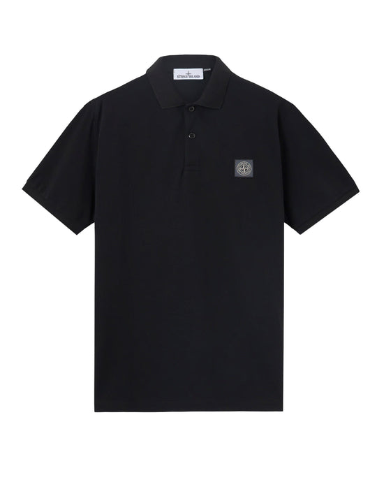 Stretch Organic Cotton Polo Shirt
