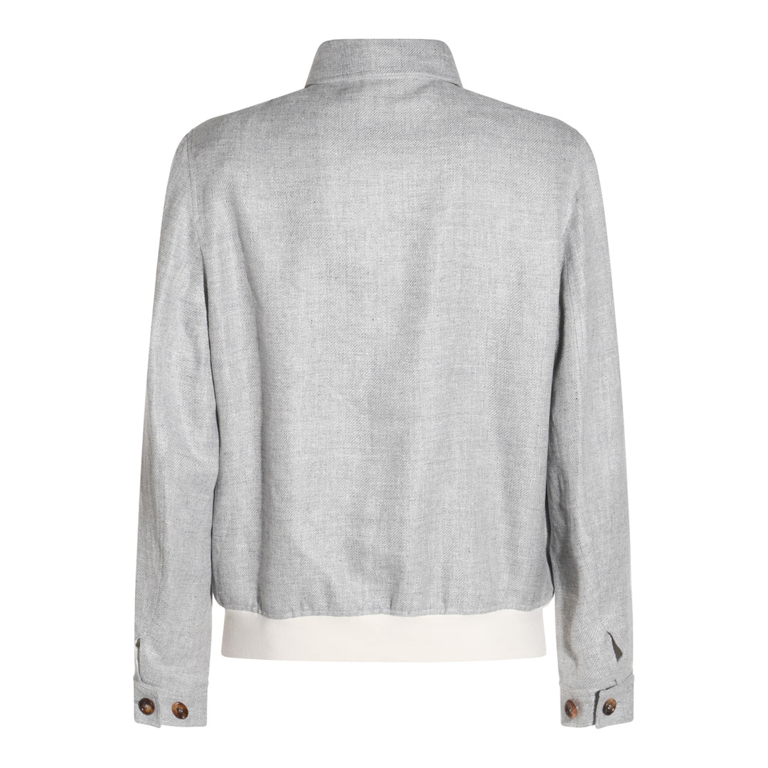 Brunello Cucinelli Jackets - Blacks and greys | 6eb360d63b20d4b34c5812580b92b9dda9dbc71a