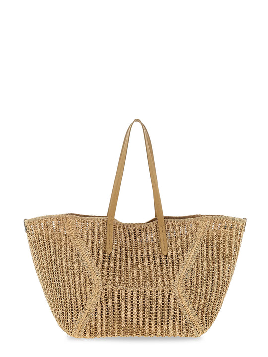 Bc Duo Raffia Shoulder Bag