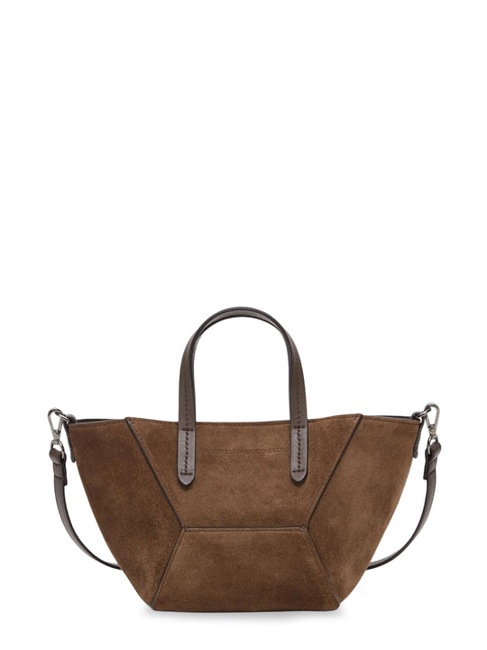 Bc Duo Mini Suede Crossbody Bag