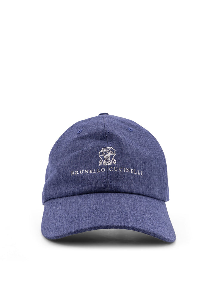 Brunello Cucinelli Hats - DENIM PERLA | 8586ab85478847ef7673619faa254d29d8e6fad0