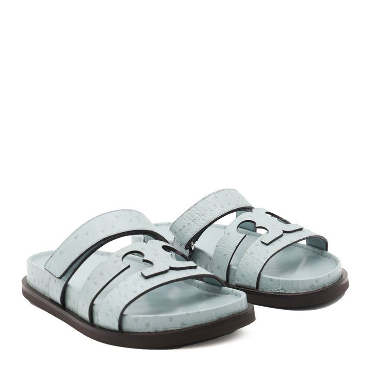 Tory Burch Flat shoes - Blue and green | 6a0620e5c465249ea86e03bd1cf5078daa34c352