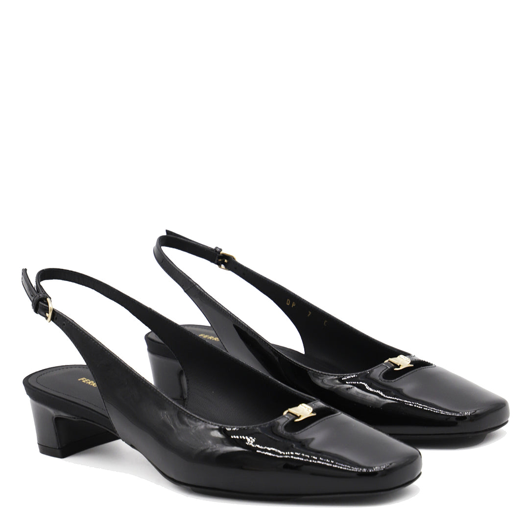 Ferragamo With Heel - Blacks and greys | a477c922c9f62f8a46232d7b8fe84950aaa9f872