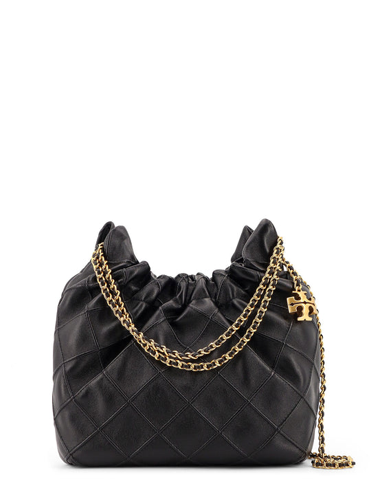 Fleming Mini Hobo Leather Handbag