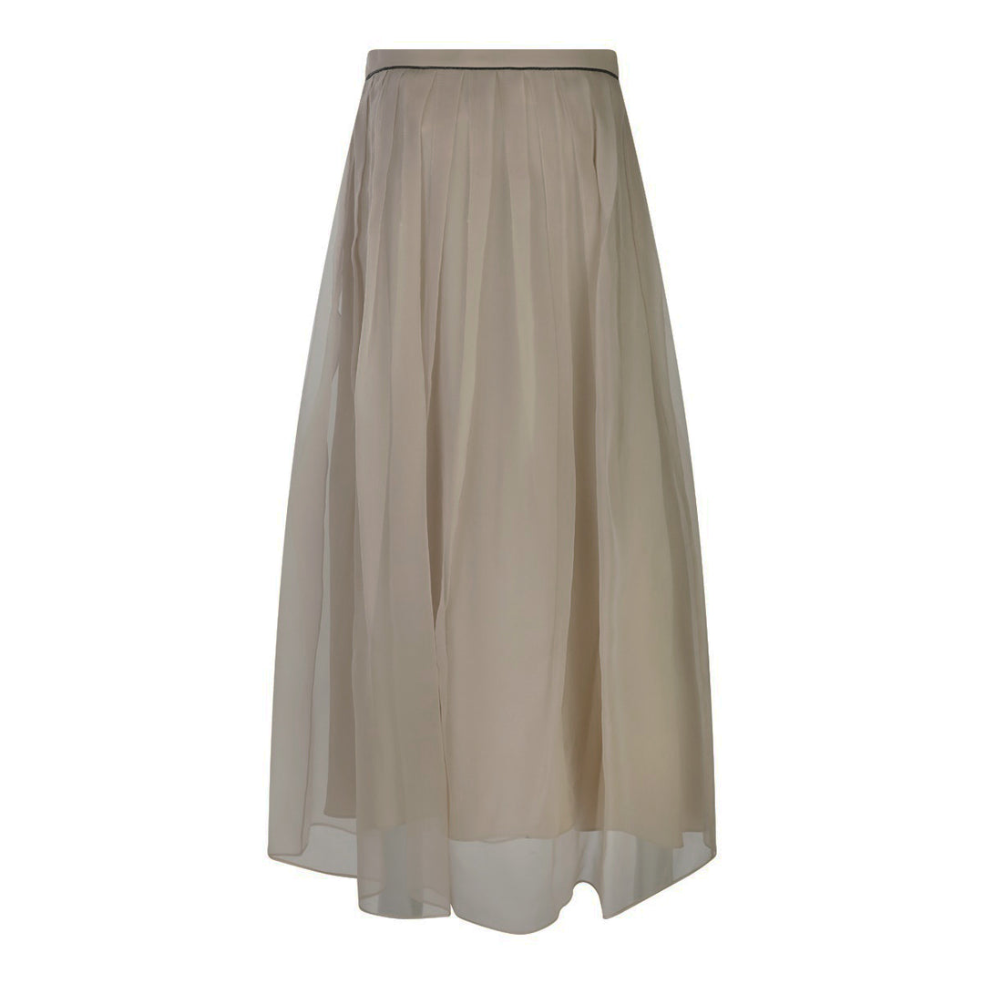 Brunello Cucinelli Skirts - NUTSHELL | 87094830fee8892f600cb1dd385295bafcebdb74
