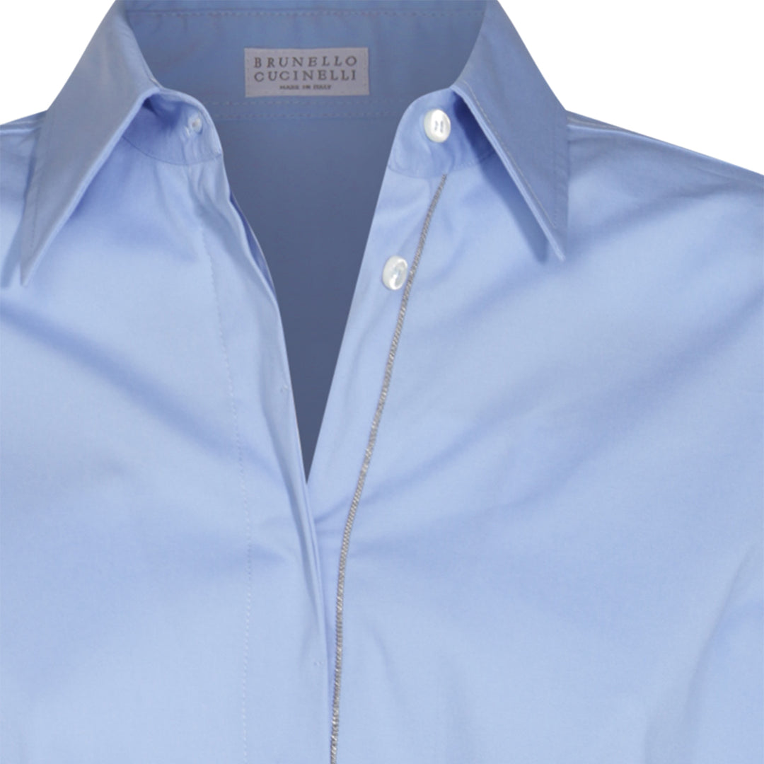 Brunello Cucinelli Shirts - Blue and green | 929975a73ffe2c93141545ded3b6848edc435808