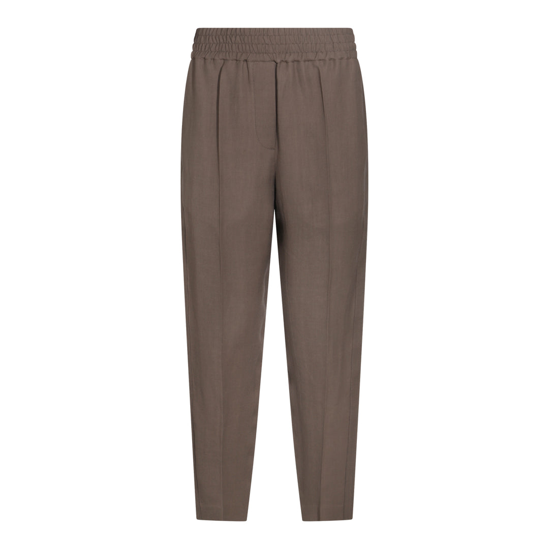 Brunello Cucinelli Trousers - Brown | f3773dbd486bb92f77da13cc937f7dda85e9a534