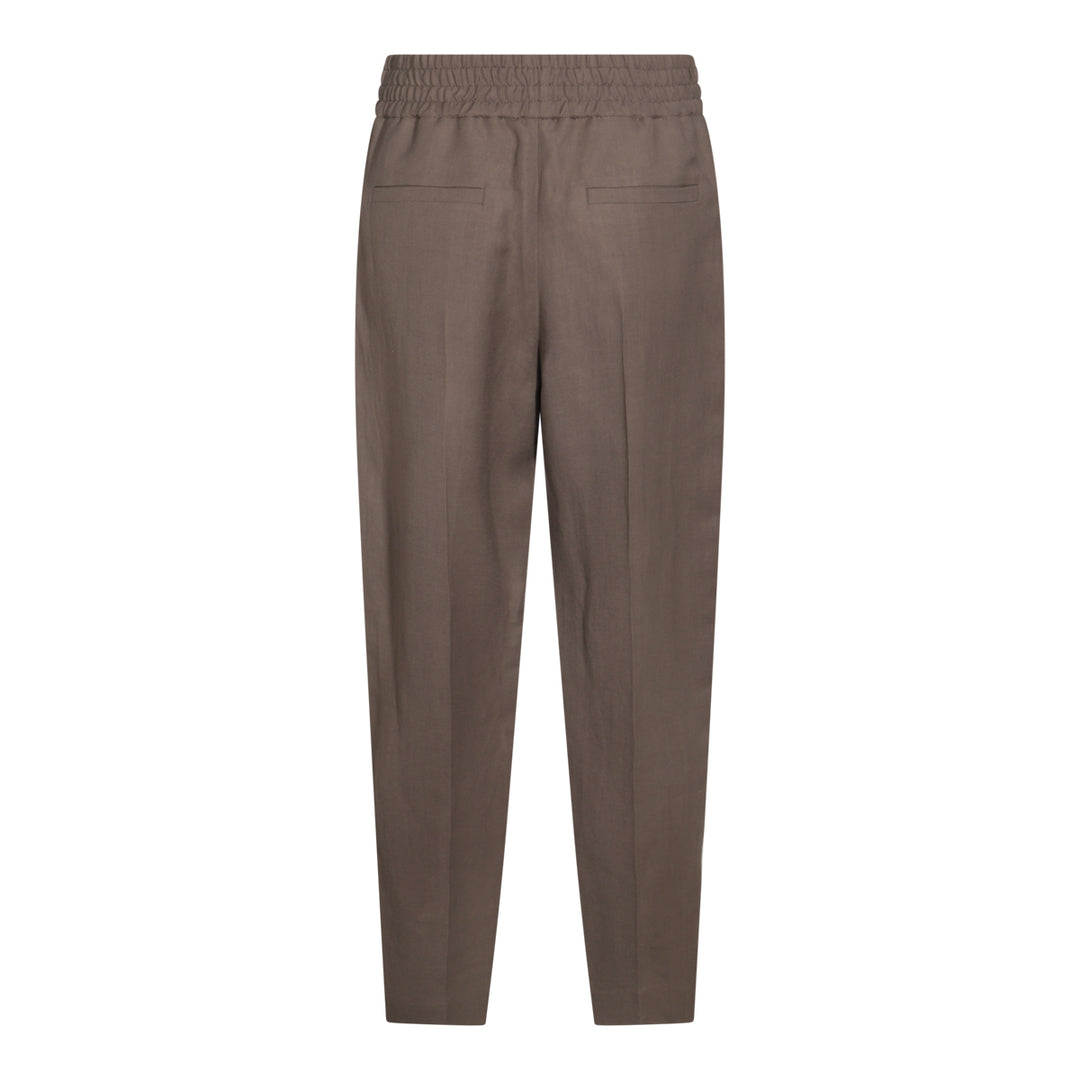 Brunello Cucinelli Trousers - Brown | 359ac71622fdd625cdea205173636349bbfe7923