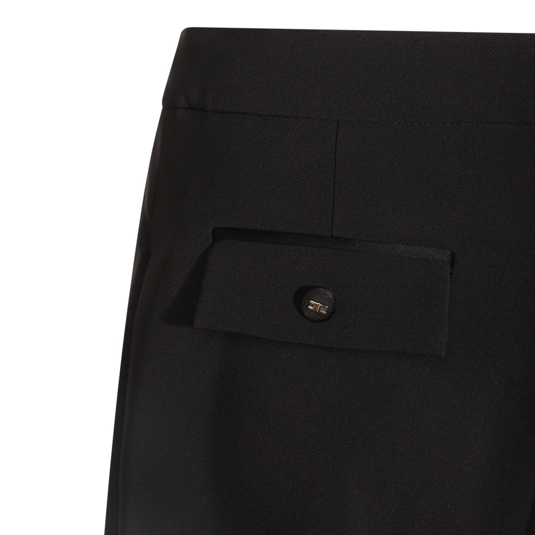 Elisabetta Franchi Trousers - Blacks and greys | 32f6a28e06414d5bb8a90182d575396b27c77ef0