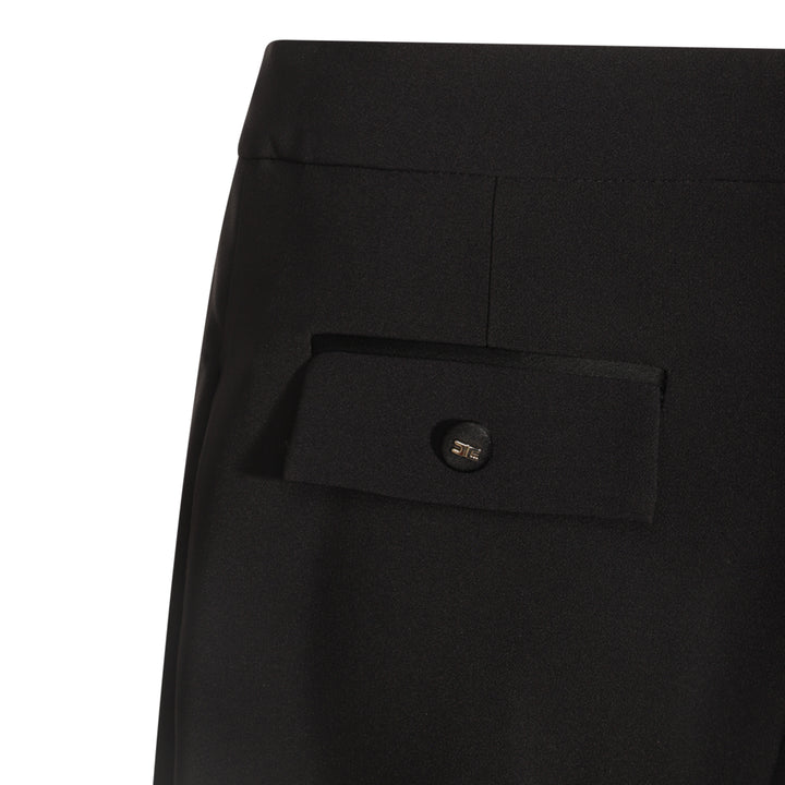 Elisabetta Franchi Trousers - Blacks and greys | 32f6a28e06414d5bb8a90182d575396b27c77ef0