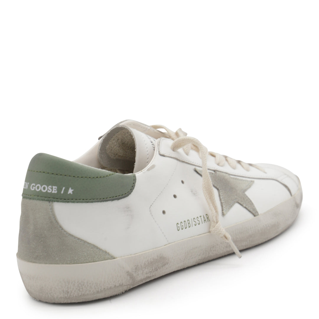 Golden Goose Sneakers - WHITE GREEN ICE | 60389164378d24410c680e1849f0ab5bdcbadf3d