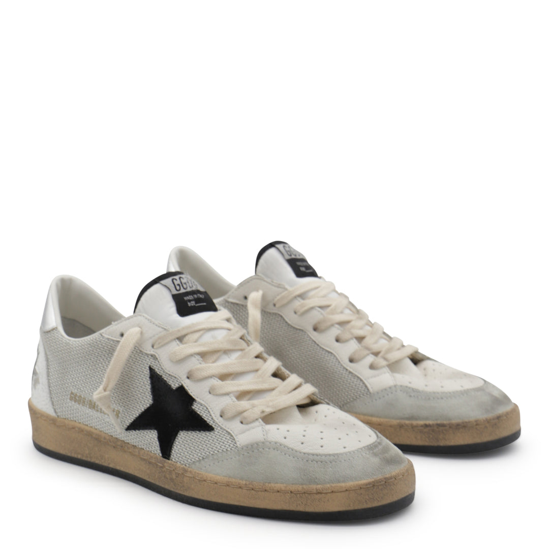 Golden Goose Sneakers - LIGHT SILVER BLACK WHITE | 0e81fac6fdca5839bc9a12e2f8fb308409967b8c