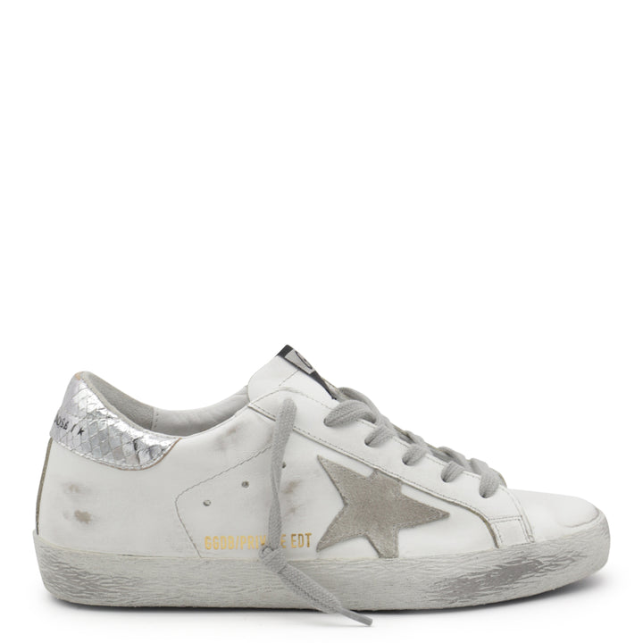 Golden Goose Sneakers - WHITE/ICE/GOLD/SILVER | 823ebe84dfd18f16813df27aed95e0e343ef4124