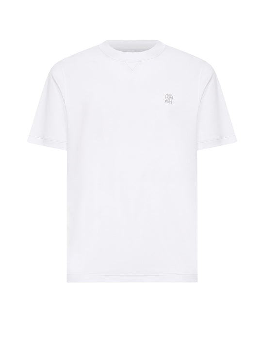 Cotton T-Shirt With Logo