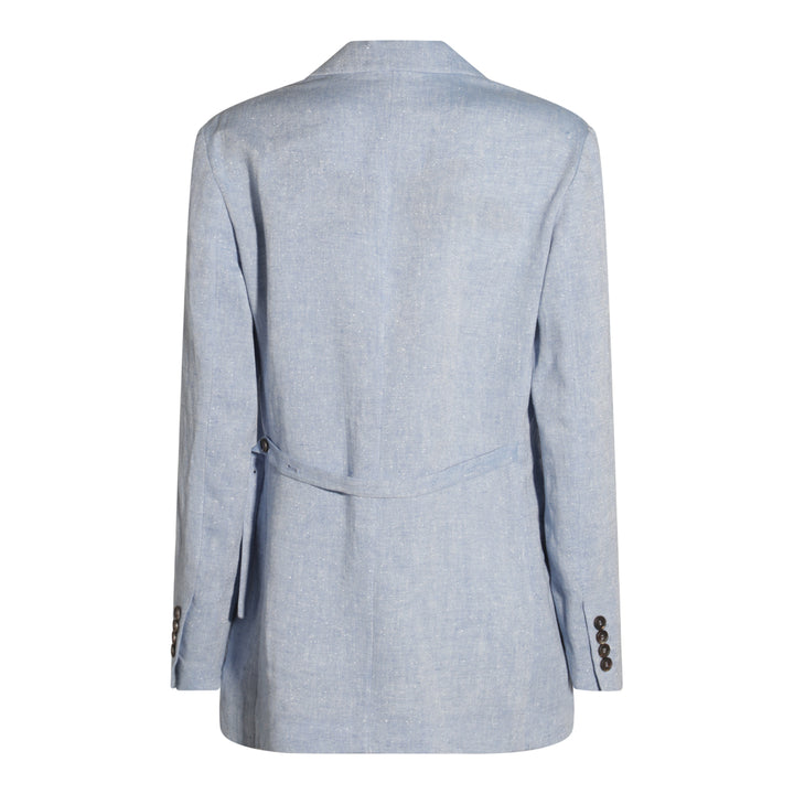 Brunello Cucinelli Jackets - Blue and green | 5d3fd016d457854b2089fe65d437585e5641154b