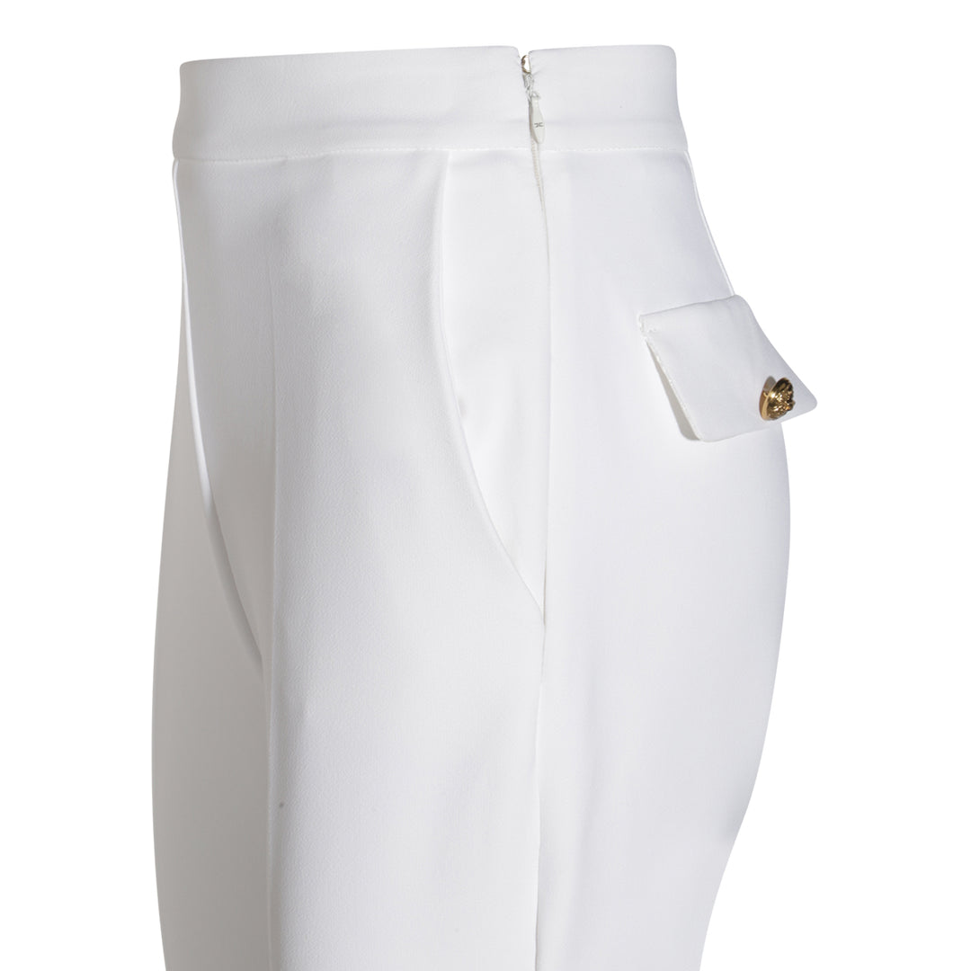 Elisabetta Franchi Trousers - Light and natural | f652beb1fd619ba605bc719354fbe85f69a9bea9