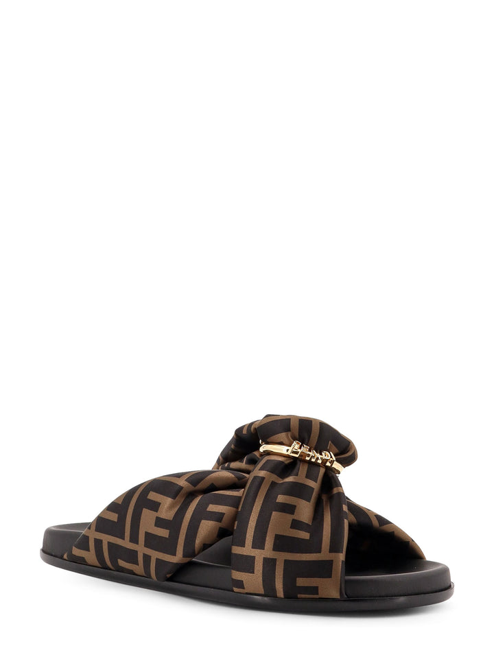 Fendi Sandals - TABACCO NERO | f7aaaf33ddd9819e42fe4e3d674333662d179a92