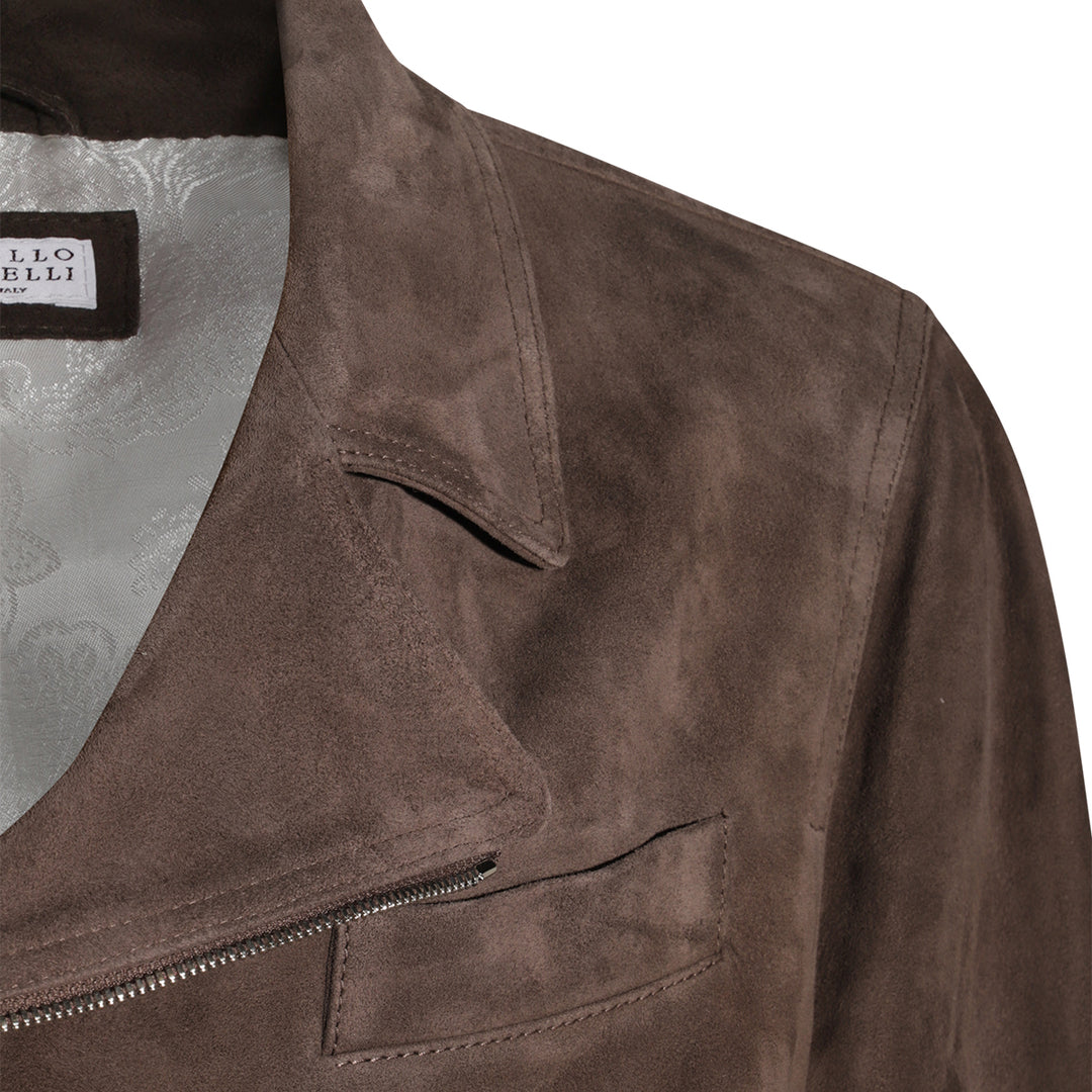 Brunello Cucinelli Jackets - CORVINO | 656f6fca651a09cc33a2a8d1e26b5c556cf05738