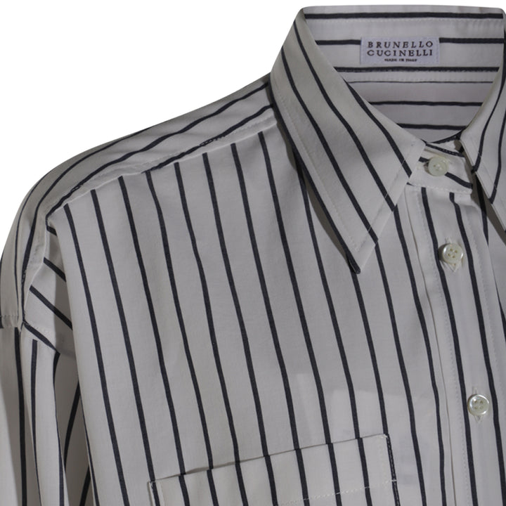 Brunello Cucinelli Shirts - PANAMA/BLUE | e8af99f1d778311331e7a5ad66e01599ddf31d6f