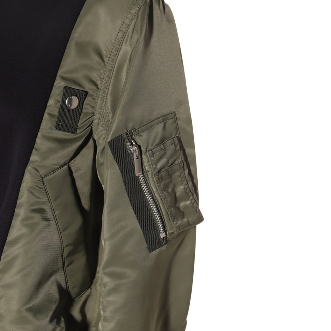 Sacai Sweaters - NAVY KHAKI | 31d8e8017956b5f6ee43547a7c07846a2f0634b2