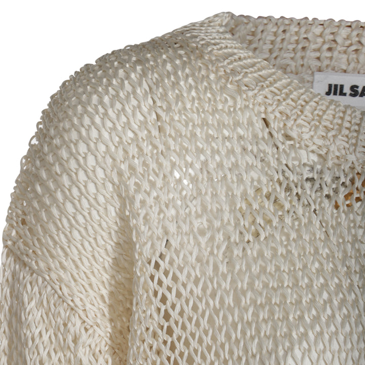 Jil Sander Sweaters - CHALK | 642a0fba2a6a2b8da7d23309dcb75f22d6708d6c