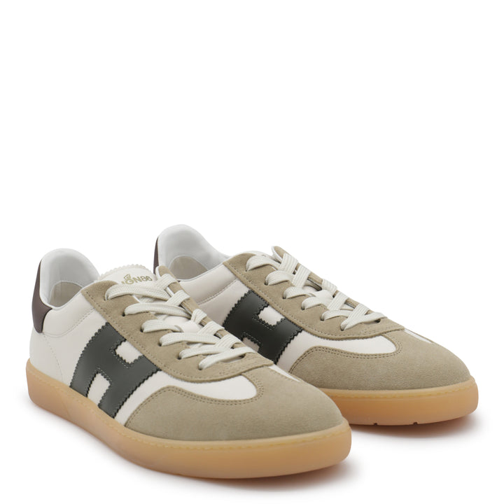 Hogan Sneakers - WHITE/GREEN/BROWN | bcbadc07328fd735798ff4996ba06d205028d9df