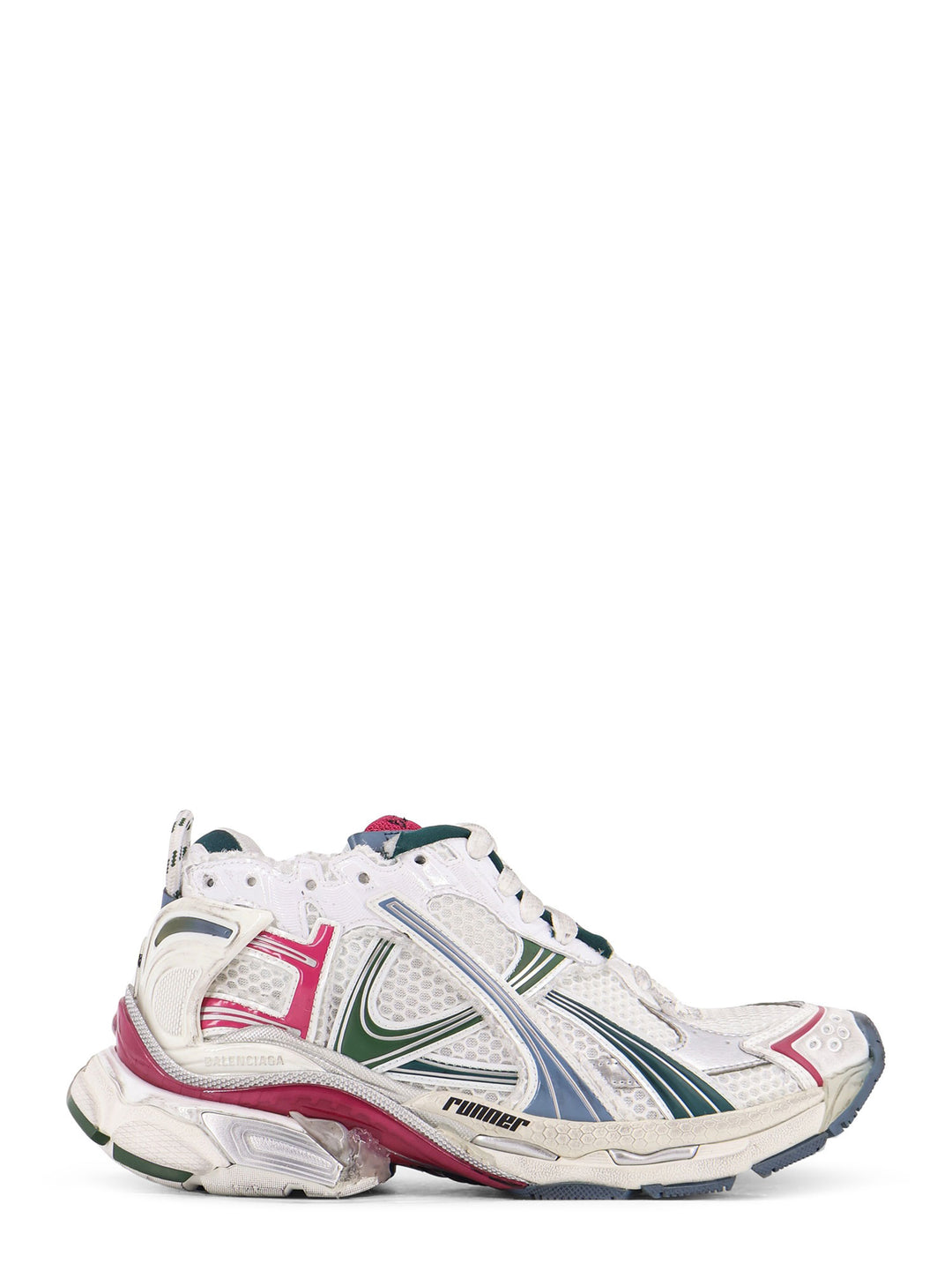 Balenciaga Sneakers - WHT/DK GREEN/BLU/PNK | c72bc9bfc99a4979b70a8758e493a136c1d9ee9a