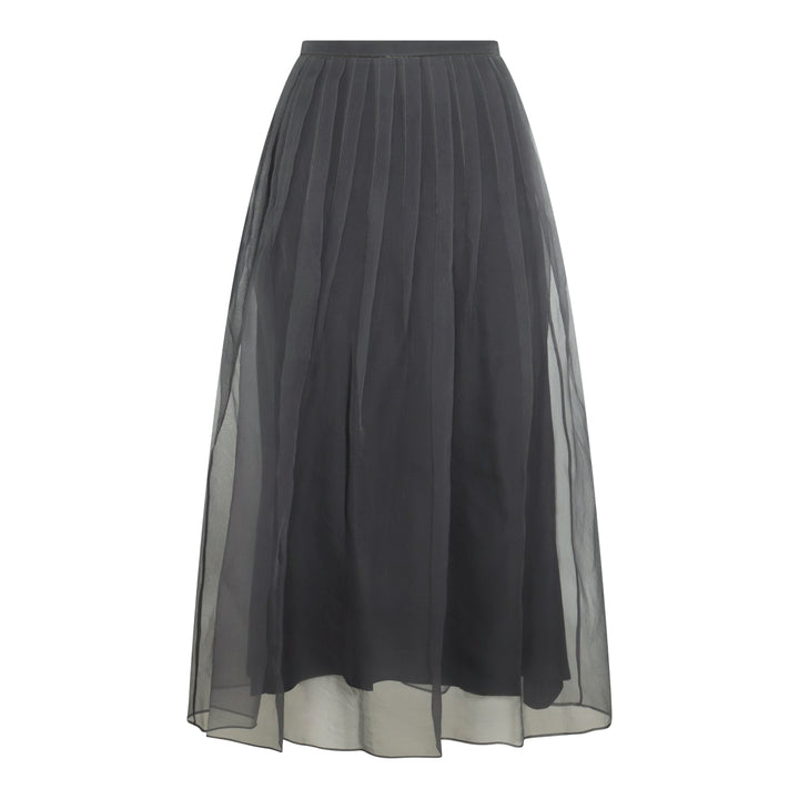 Brunello Cucinelli Skirts - Blacks and greys | c6062513d49e50e0cd1ebbc85de7b0cc295df5f7