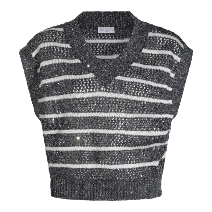 Brunello Cucinelli Sweaters - BLUE PETROLIO | 1f494b5fca29fd93f0ee6d0f65ddcedbc3381f6b