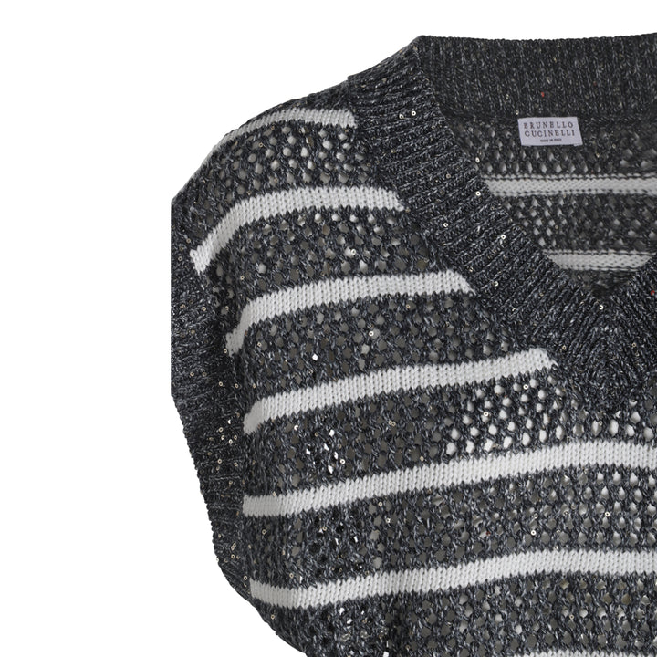 Brunello Cucinelli Sweaters - BLUE PETROLIO | 3e3c594627cf813542df99bba467af2f95a87f42