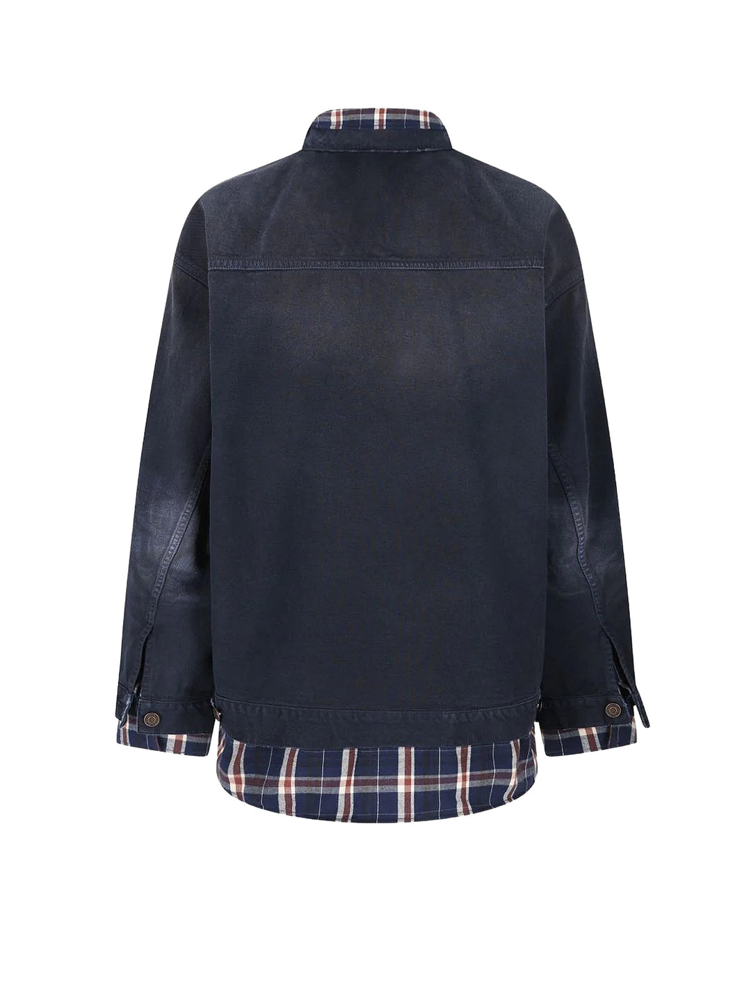 Balenciaga Jackets - NAVY/DIRTY DARK BLUE | 53d38912ad9eb321874a2f446c648e55d44db029