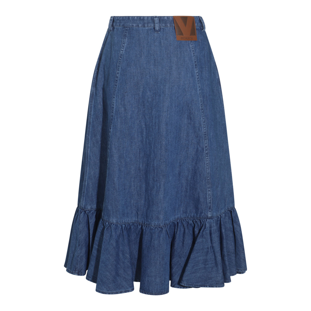Valentino Skirts - MEDIUM BLUE | 3d2f7dcbc33db4670832d0111299828a5863f2af