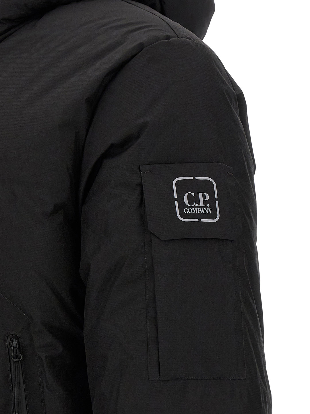 C.P. Company The Metropolis Series Puffer Jackets - Black | 2ba256c6eb6899c3187aa7c95c9a0ebd1001946e