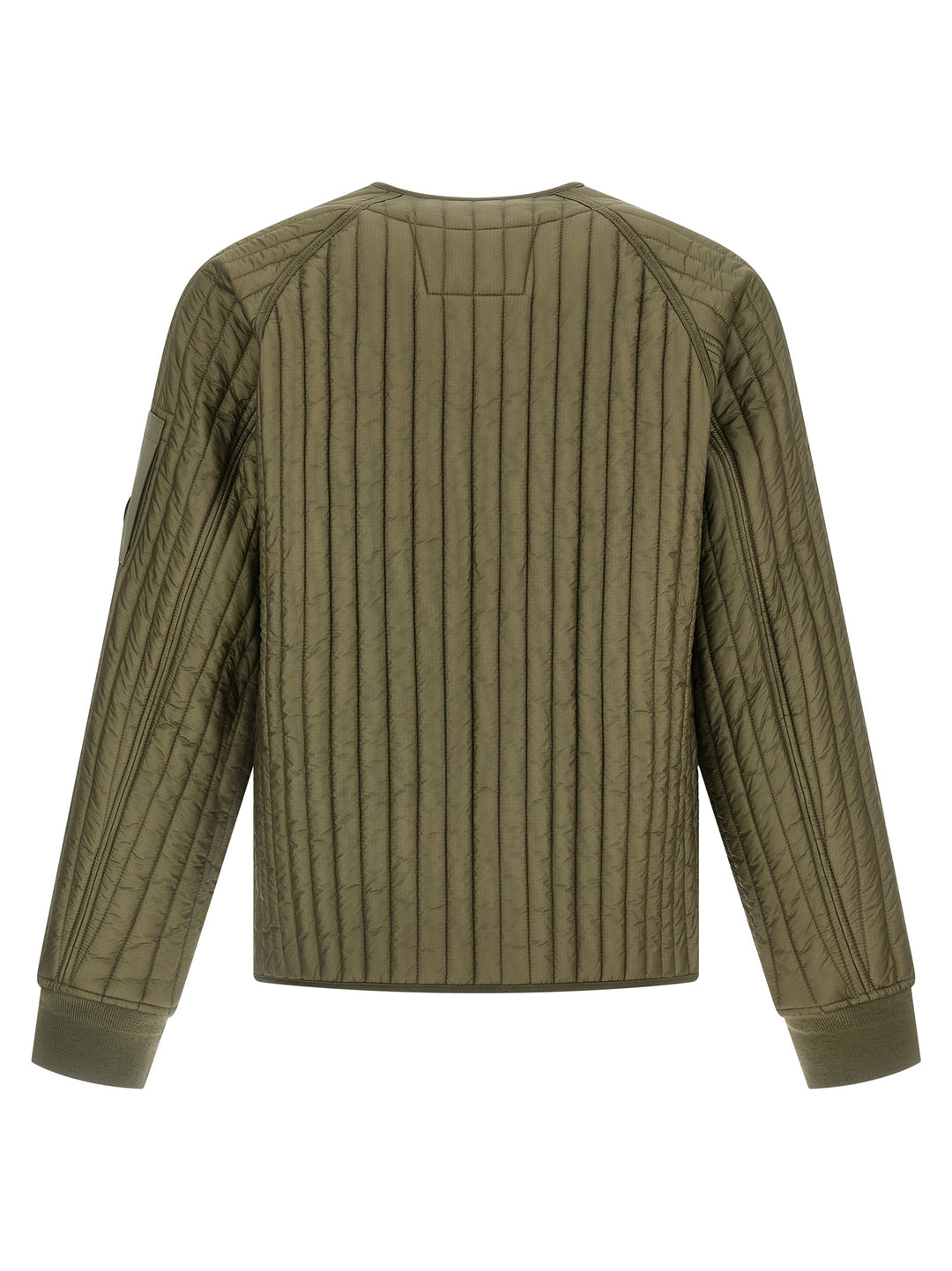 C.P. Company Ribbed Down Jacket Puffer Jackets - Green | a151b18b7fc7e29206ec5b650d676ee577a815c9