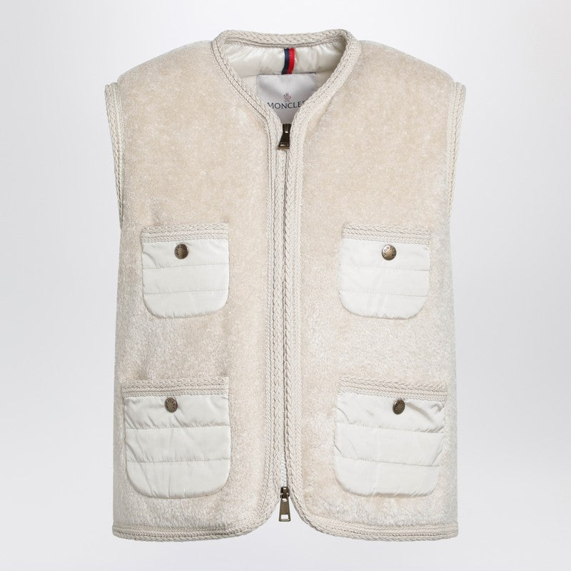 Moncler Vests - Beige | f00df2adbe1537804de522174f7e6ec53c92a9dd