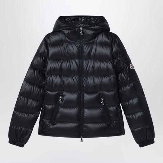 Glesse Short Hooded Down Jacket Black